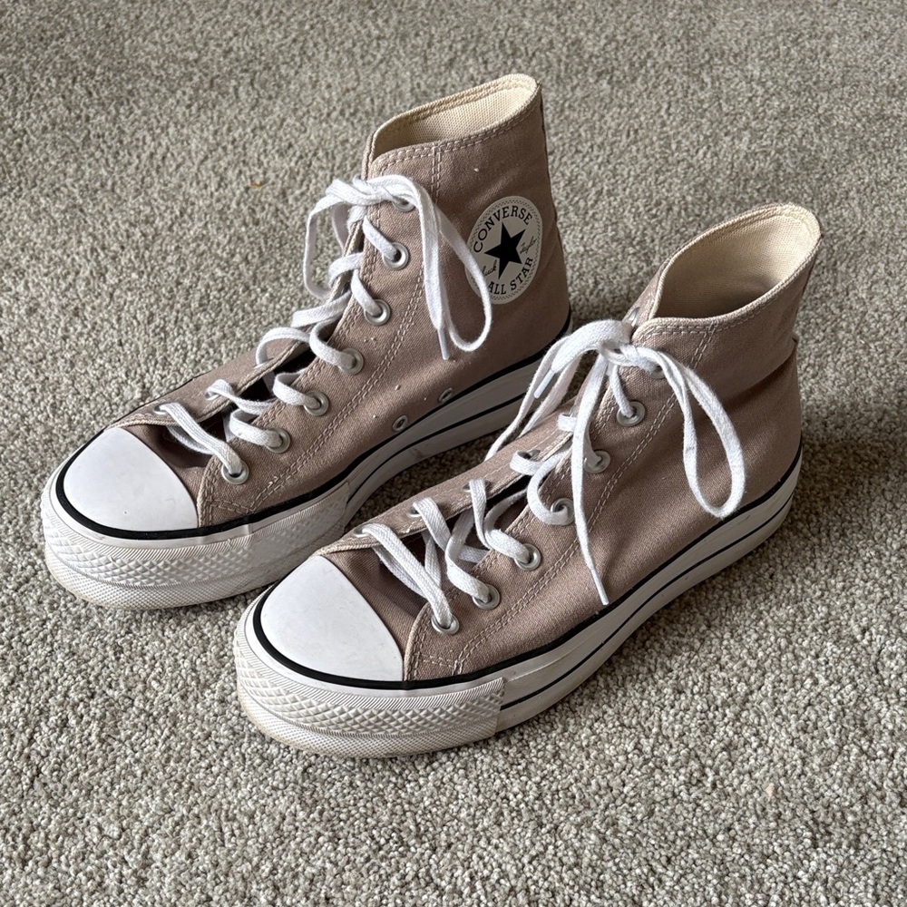 Tan Converse